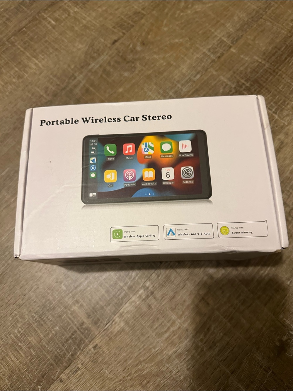 Portable Wireless Car Stereo and Reverse Camera